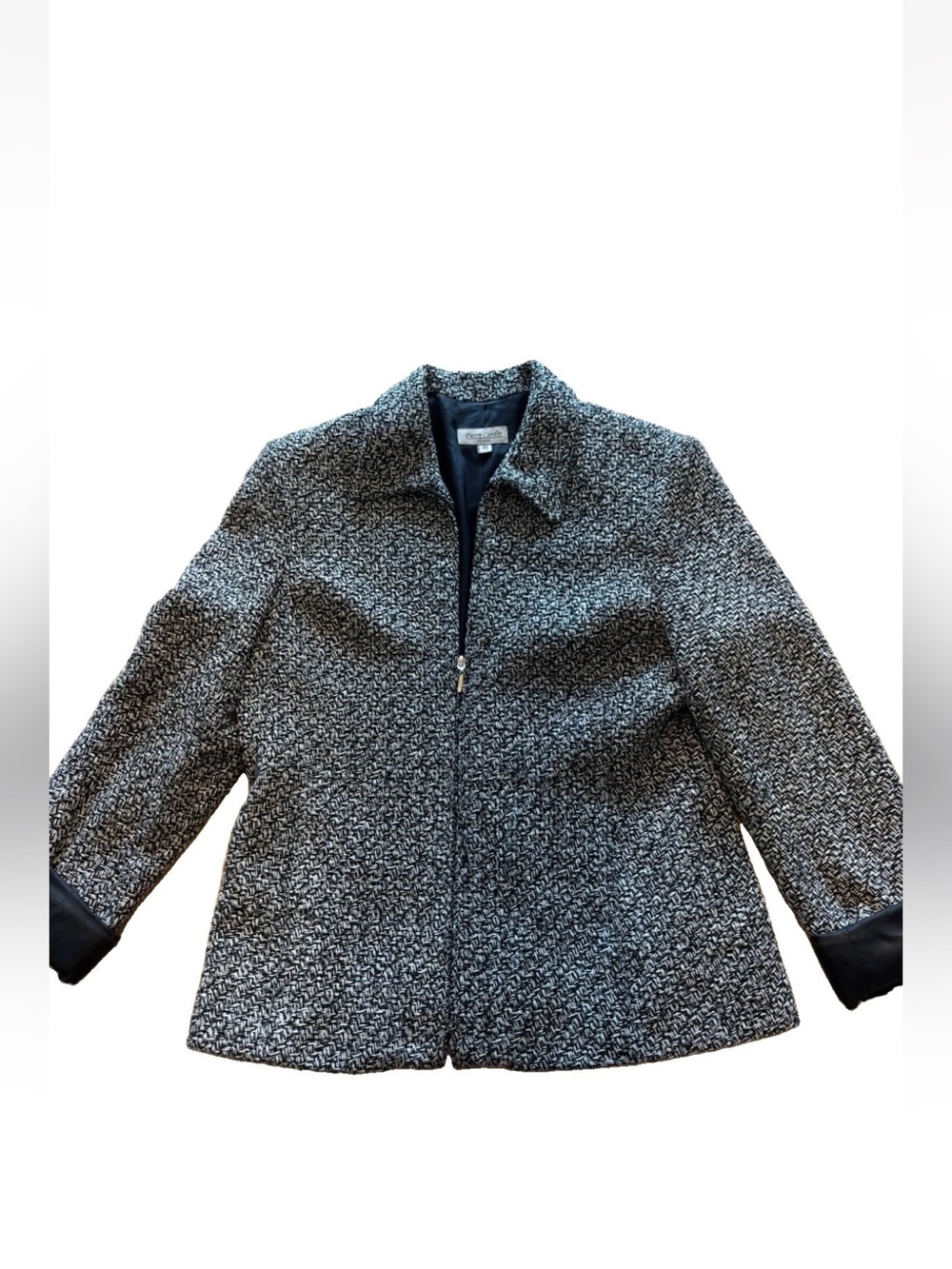 PIERRE CARDIN stunning vintage 90’s tweed blazer/jacket for women!